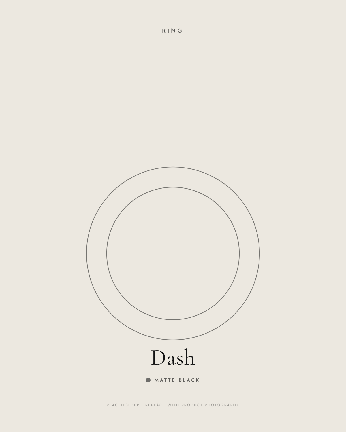 Matte Black — Dash