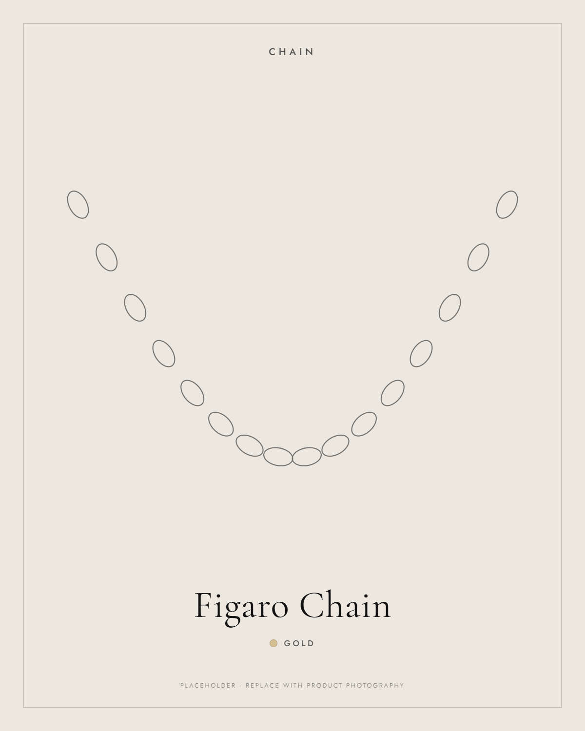 Gold — Figaro Chain