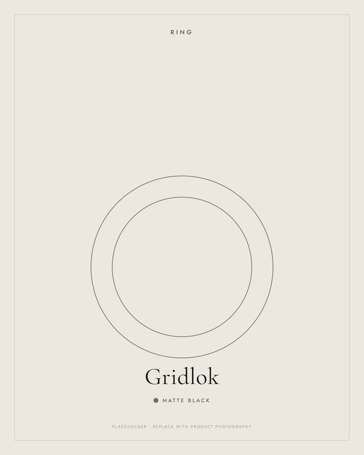 Matte Black — Gridlok