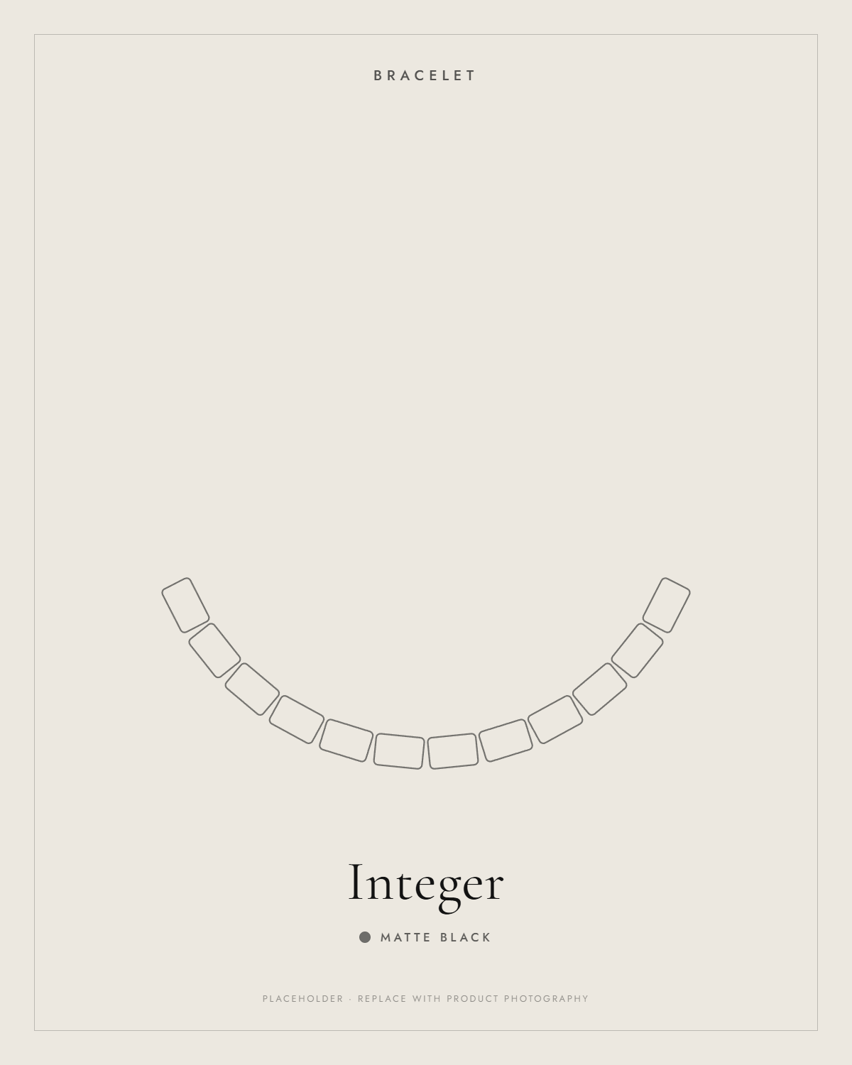 Matte Black — Integer