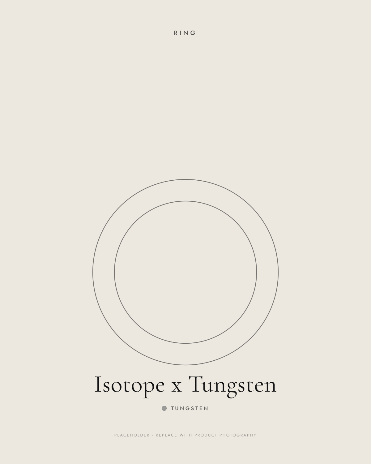 Tungsten — Isotope x Tungsten