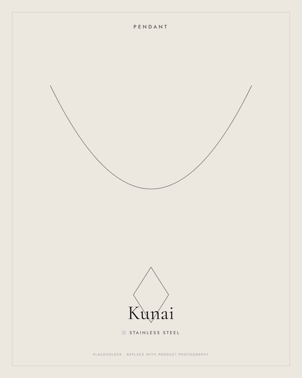 Stainless Steel — Kunai