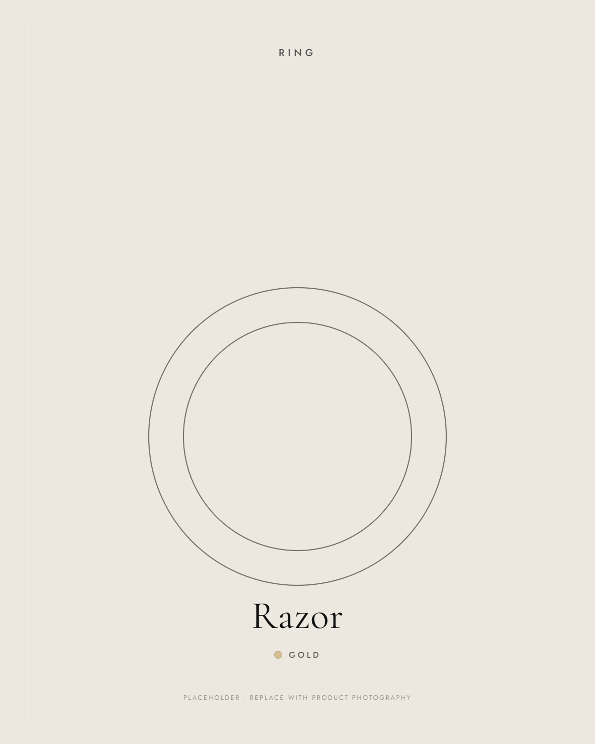 Gold — Razor