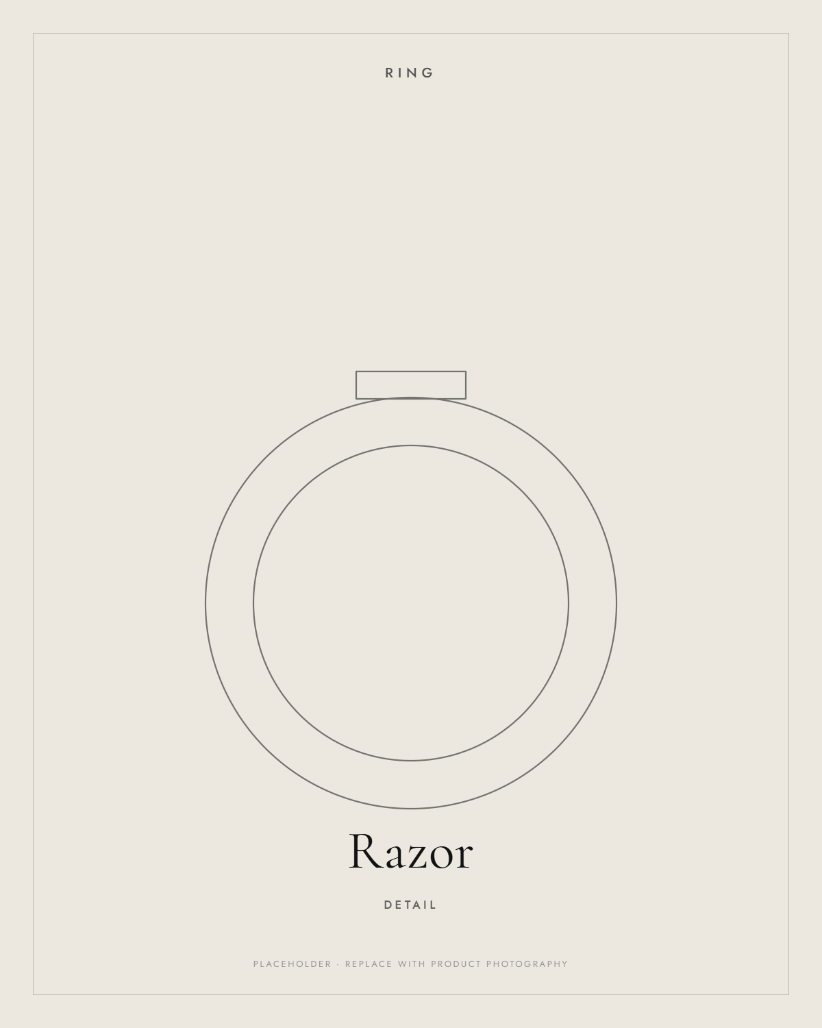 Razor — detail