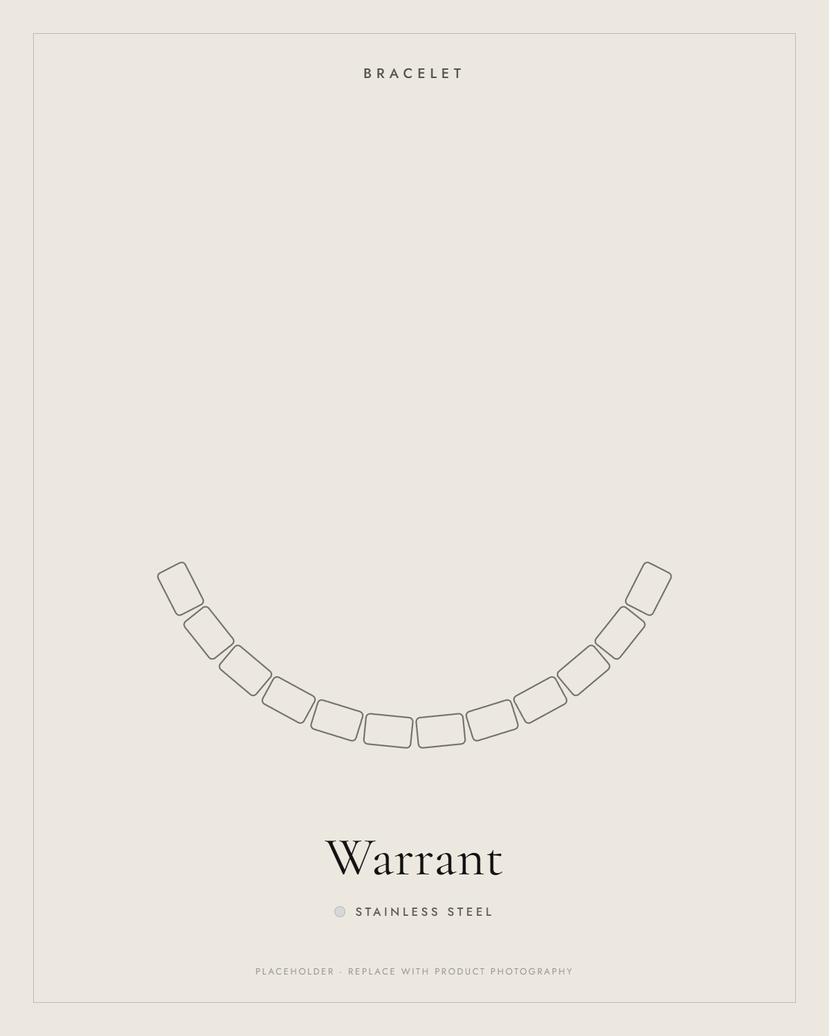Stainless Steel — Warrant