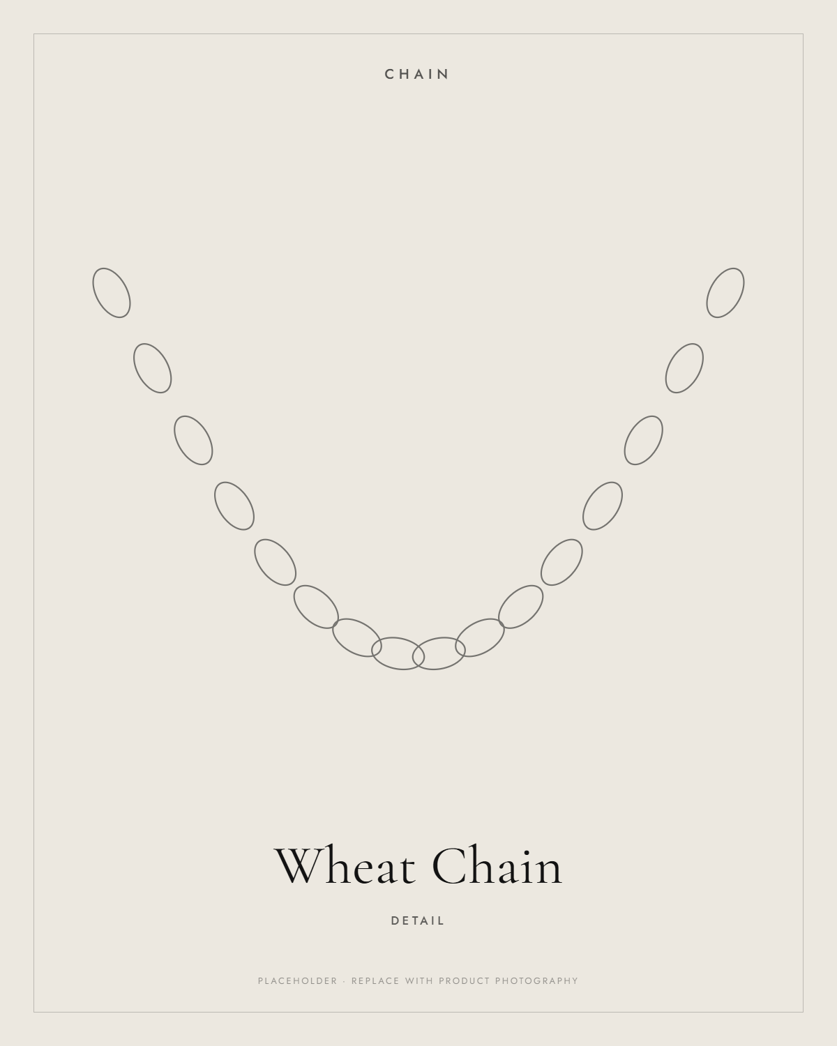 Wheat Chain — detail